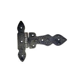 Skygo No 1 117x142 mm Oksit Antika Tarz Dekoratif Pirinç Kuyruklu Düğmeli Menteşe