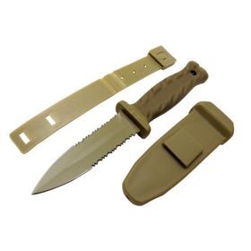 Skygo S30V Gerber Knives Haki 22 cm Testere Detaylı Kılıflı Av Bıçağı