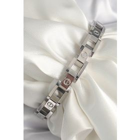 Skygo TJ-BB6498 316L Çelik Gümüş Renk Unisex Bileklik