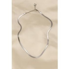Skygo TJ-BKO5903 316L Çelik Silver Renk 45 cm İtalyan Zincir Model Kadın Kolye