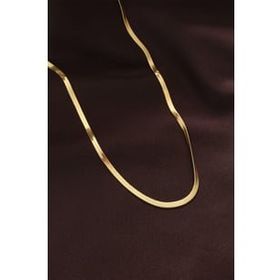 Skygo TJ-BKO6230 316L Çelik Altın Renk 60 cm İtalyan Zincir Kolye