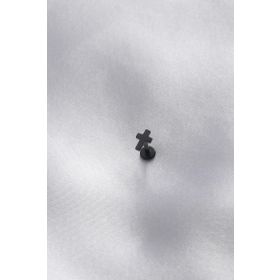 Skygo TJ-PR1151 316L Cerrahi Çelik Siyah Renk Tragus Piercing