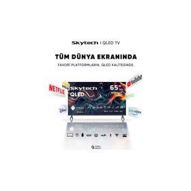 Skytech Q65ST3405 65 inç 165 Ekran 4K Ultra HD Whale OS QLED TV