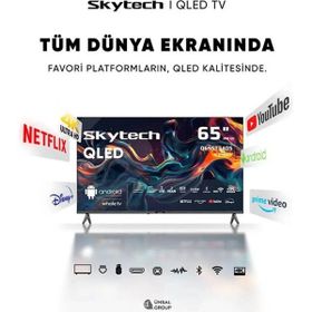 Skytech Q65ST3405 65 inç 165 Ekran 4K Ultra HD Whale OS QLED TV