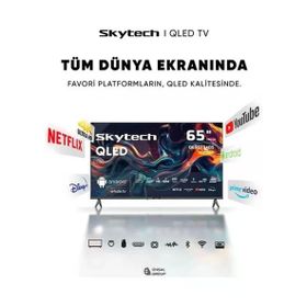 Skytech Q65ST3405 65 inç 165 Ekran 4K Ultra HD Whale OS QLED TV
