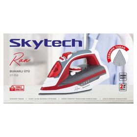 Skytech ST-158 Ran Kırmızı Buharlı Ütü
