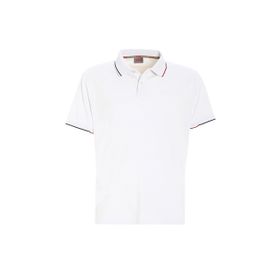 Slam A108001S00_DECK Beyaz Polo Yaka Regular Fit Erkek T-Shirt