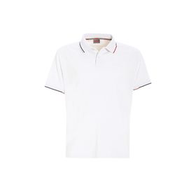 Slam A108001S00_DECK Beyaz Polo Yaka Regular Fit Erkek T-Shirt
