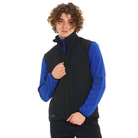 Slam A126002S00_ACT SOFTSHELL VEST Lacivert Dik Yaka Regular Fit Erkek Yelek