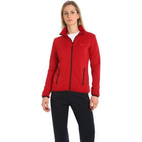 Slam A907001S00_ACT Kırmızı Dik Yaka Regular Fit Polar Kadın Sweatshirt