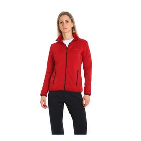 Slam A907001S00_ACT Kırmızı Dik Yaka Regular Fit Polar Kadın Sweatshirt