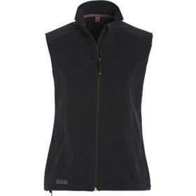 Slam A926001S00_ACT WS SOFTSHELL VEST Lacivert Dik Yaka Regular Fit Kadın Yelek