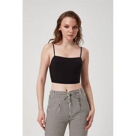 Slash Butik İp Askılı Crop Top