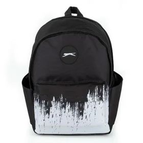Slazenger 23088 Siyah Beyaz Kolej Sırt Çantası