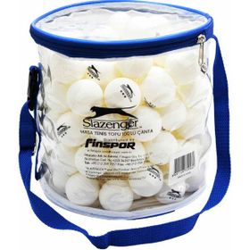 Slazenger 6100 100'lü Masa Tenisi Antrenman Topu Beyaz
