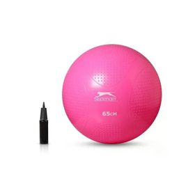 Slazenger 65 cm Anti-Burst Gymball Fuşya Unisex Pilates Topu