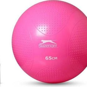 Slazenger 65 cm Anti-Burst Gymball Fuşya Unisex Pilates Topu