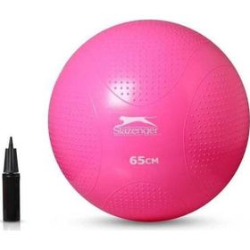 Slazenger 65 cm Anti-Burst Gymball Fuşya Unisex Pilates Topu