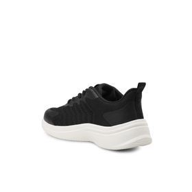 Slazenger Act SA13RK002 Siyah Beyaz Kadın Sneaker Ayakkabı