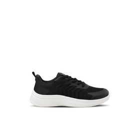 Slazenger Act SA13RK002 Siyah Beyaz Kadın Sneaker Ayakkabı