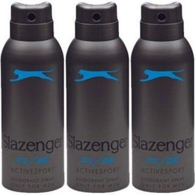 Slazenger Active Sport 3x150 ml Mavi Erkek Deodorant