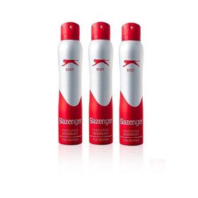 Slazenger Active Sport Kırmızı 3x150 ml Kadın Deodorant