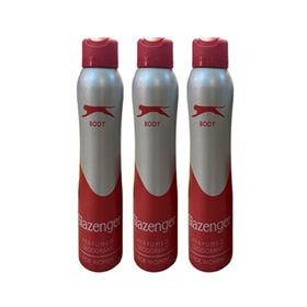 Slazenger Active Sport Kırmızı 3x150 ml Kadın Deodorant