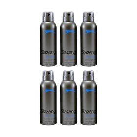 Slazenger Active Sport Mavi 6x150 ML Erkek Sprey Deodorant