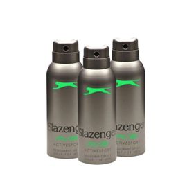 Slazenger Active Sport Yeşil 150 ml x 3 Adet Deodorant