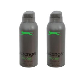 Slazenger Active Sport Yeşil 2x150 ml Erkek Deodorant