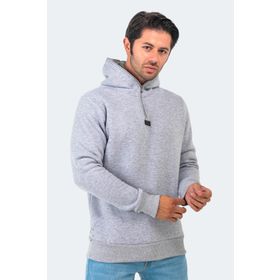 Slazenger Baha Gri Erkek Sweatshirt