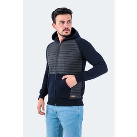 Slazenger Bass Lacivert Erkek Sweatshirt