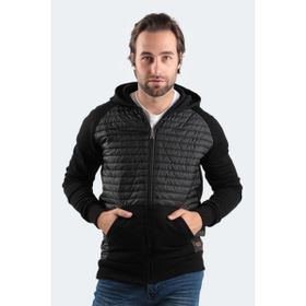 Slazenger Bass Siyah Erkek Sweatshirt