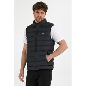 Slazenger Blank Siyah Erkek Yelek