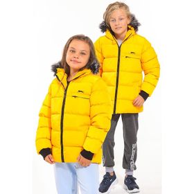 Slazenger Calisto Sarı Unisex Çocuk Mont