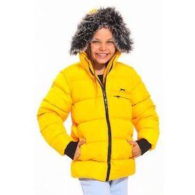 Slazenger Calisto Sarı Unisex Çocuk Mont