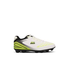 Slazenger Danger I KR Beyaz Yeşil Futbol Erkek Krampon Ayakkabı