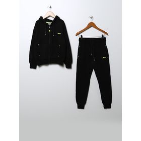 Slazenger Dımas Siyah Kız Çocuk Eşofman Takım