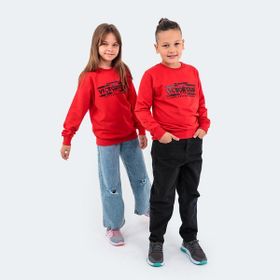 Slazenger Duna In Kırmızı Unisex Çocuk Sweatshirt