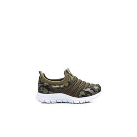 Slazenger Eva Haki Kamuflaj Erkek Çocuk Sneaker Ayakkabı