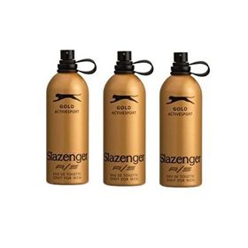 Slazenger Gold Active Sport 3x150 ml Erkek Deodorant