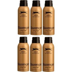Slazenger Gold Active Sport 6x150 ml Erkek Deodorant