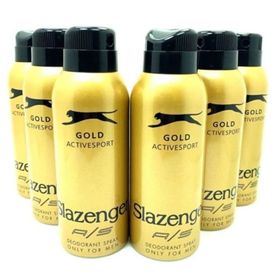Slazenger Gold Active Sport 6x150 ml Erkek Deodorant