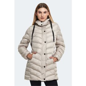 Slazenger Gwen Beyaz Kadın Mont