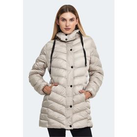 Slazenger Gwen Beyaz Kadın Mont