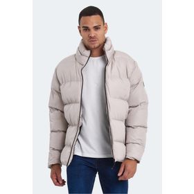 Slazenger Hama Taş Gri Erkek Mont
