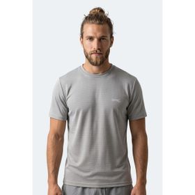 Slazenger HIJACK I Erkek Gri Tişört