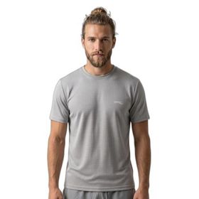 Slazenger HIJACK I Erkek Gri Tişört