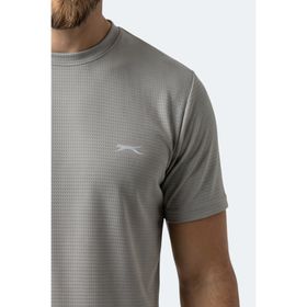 Slazenger HIJACK I Erkek Gri Tişört