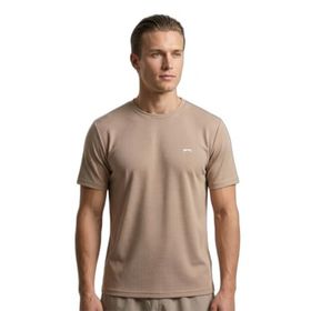Slazenger HIJACK I Erkek Vizon Tişört